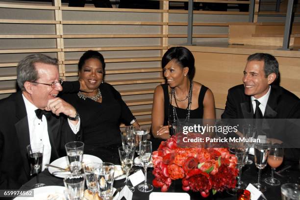 John Huey, Oprah Winfrey, First Lady Michelle Obama and Richard Stengel attend TIME MAGAZINE'S 100 MOST INFLUENTIAL PEOPLE 2009 at Jazz At Lincoln...