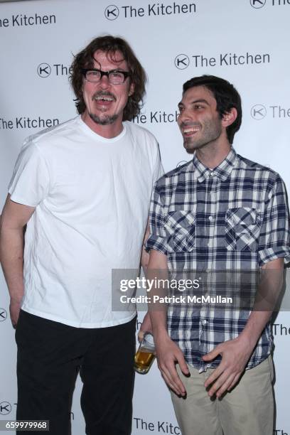 Gibby Haynes and Matt Creed attend THE KITCHEN Spring Gala Benefit 2009 at Capitale on May 20, 2009 in New York City.