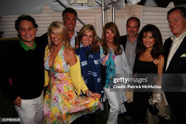 Jason Binn, Christie Brinkley, Guests, Susan Lucci and Helmut Huber attend NICHE MEDIA'S HALEY AND JASON BINN Kick Off Summer With Hamptons Darling...