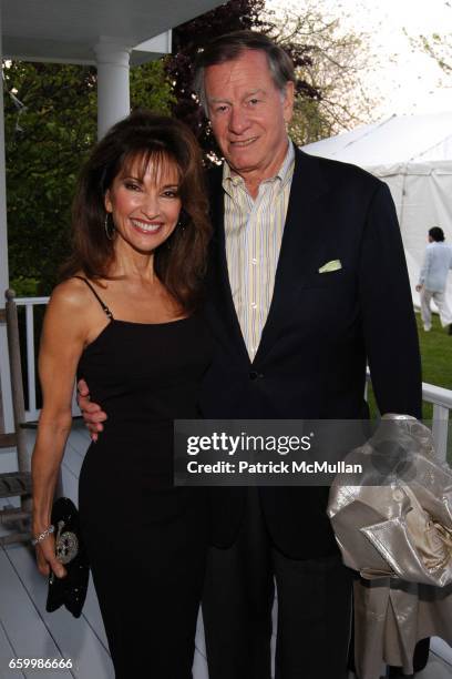 Susan Lucci and Helmut Huber attend NICHE MEDIA'S HALEY AND JASON BINN Kick Off Summer With Hamptons Darling CHRISTIE BRINKLEY at Their Memorial Day...