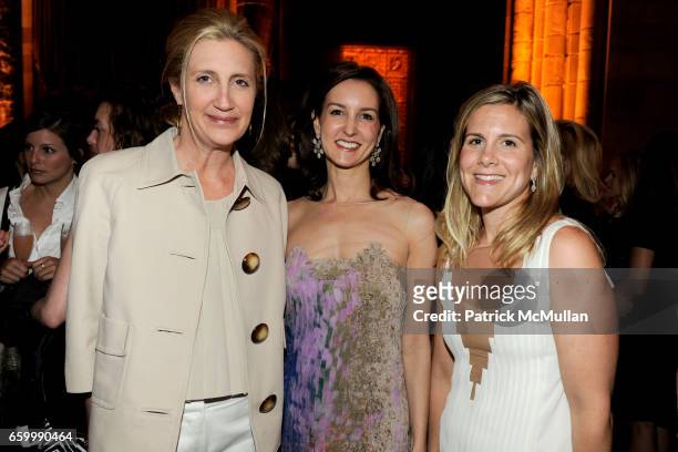 Burwell Shore, Alexia Hamm Ryan and Anne Citran attend FASHION SHOW and LUNCHEON for AKRIS at Cipriani 42nd Street on May 14, 2009 in New York City.