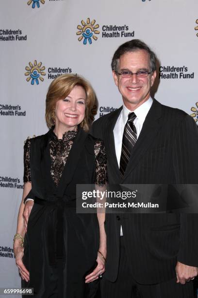 Jane Pauley and Gary Trudeau attend CHILDREN'S HEALTH FUND Holds Benefit to Raise Urgently Needed Funds for Kids at Sheraton New York Hotels and...