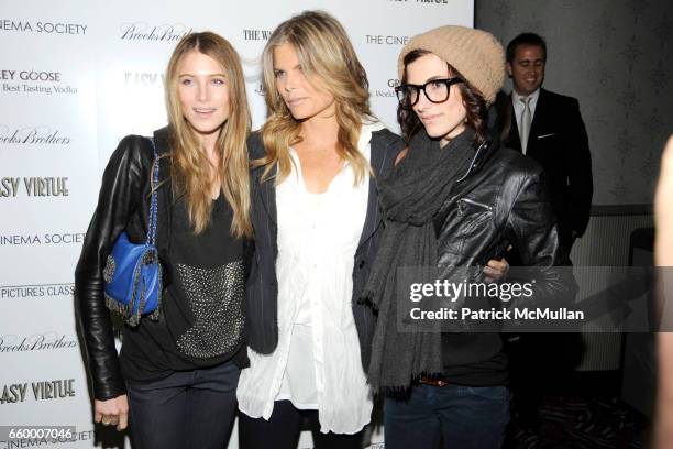 Dree Hemingway, Mariel Hemingway and Langley Hemingway attend THE CINEMA SOCIETY & THE WALL STREET JOURNAL with BROOKS BROTHERS & JAEGER-LECOULTRE...