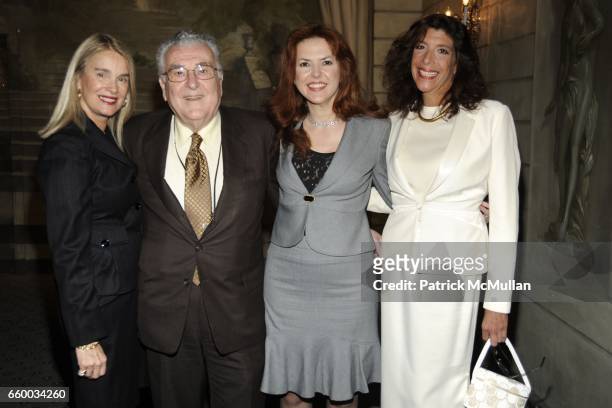 Lorna Graev, Robert Cancro, MD, Lorraine Cancro, MSW and Michele Squitieri attend FOUNTAIN HOUSE Symposium and Luncheon at The Pierre Hotel on May 4,...