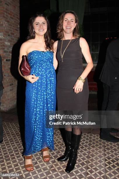 Ava Rollins and Martha Adams attend House of Lavande Hosts the Nest Foundation Gala at Bowery Hotel on May 1, 2009 in New York City.