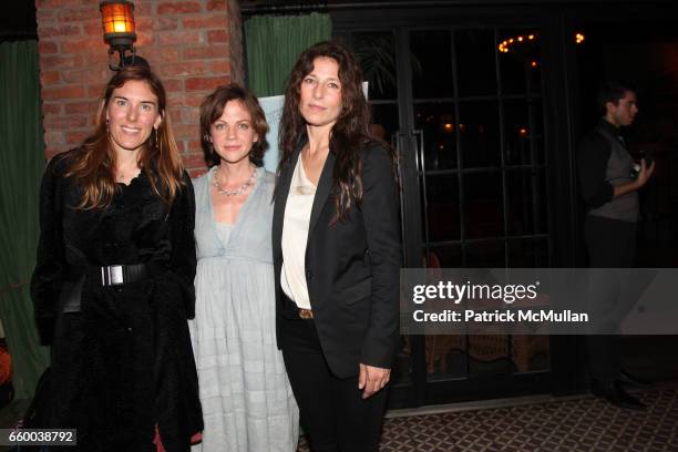 Amy Berg, Libby Spears and Catherine Keener attend House of Lavande Hosts the Nest Foundation Gala at Bowery Hotel on May 1, 2009 in New York City.