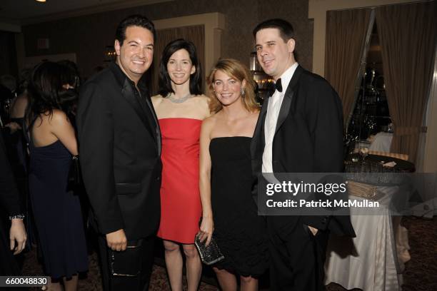 Marc Adelman, Patricia Murphy, Sarah Feinberg and Dan Pfeiffer attend BLOOMBERG White House Correspondents' Pre-Dinner Cocktails at The Washington...