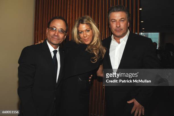 Ross Bleckner, Marci Klein and Alec Baldwin attend WELCOME TO GULU EXHIBITION AND BENEFIT ART SALE ANTI-HUMAN TRAFFICKING INNITIATIVE at The United...
