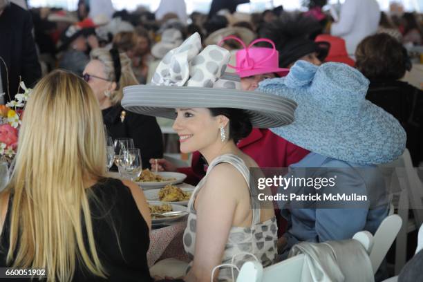 Pamela Fielder attends THE CENTRAL PARK CONSERVANCY Frederick Law Olmsted Awards Luncheon at The Conservatory Garden on May 6, 2009 in New York City.