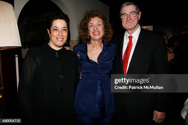 Rory Kotin, Helen Schlesinger and Stanley Schlesinger attend The AMERICAN HOSPITAL of PARIS FOUNDATION'S 3rd Annual Celebration of Food, France, and...