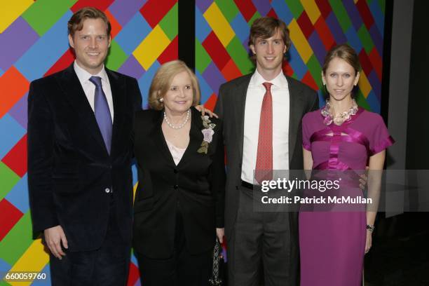 Charles Rockefeller, Sharon Rockefeller, Justin Rockefeller and Indre Vengris Rockefeller attend THE MUSEUM OF MODERN ART'S 41st Annual Party in the...