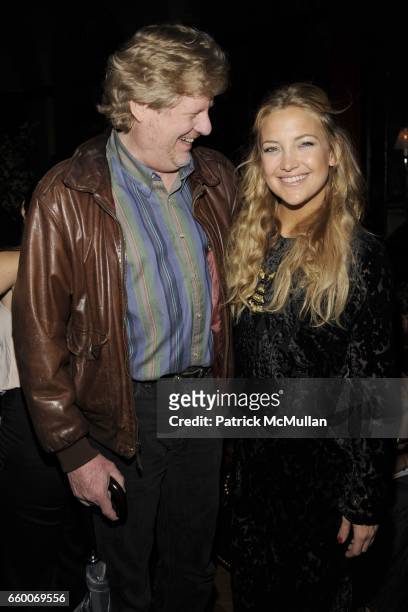 Donald Petrie and Kate Hudson attend the "Glamour Reel Moments" Party for Kate Hudson's Film "Cutlass" at the Greenwich Hotel on May 03, 2009 in New...