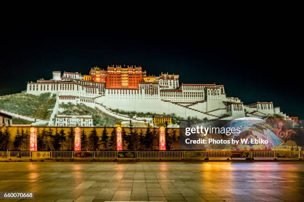 potala palace - 歴史 foto e immagini stock