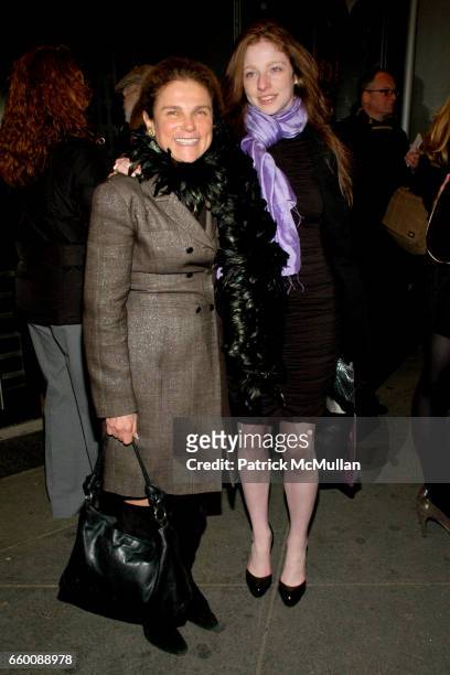 Tovah Feldshuh and Amanda Claire Levy attend Opening Night of HEDDA GABLER Arrivals and After Party at American Airlines Theatre on January 25, 2009...