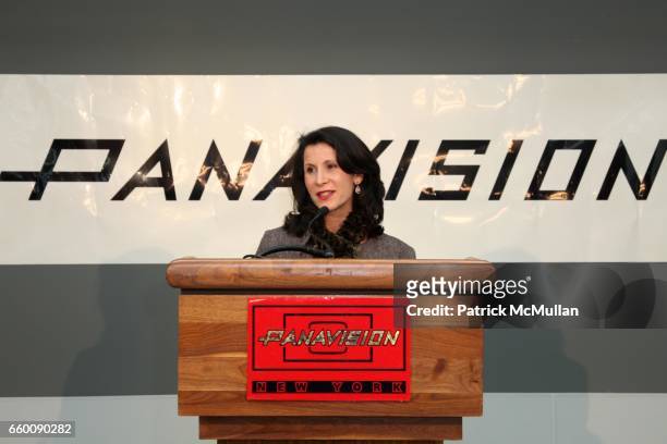 Katherine Oliver attends PANAVISION NEW YORK, Cocktail Reception for New Facility in SOHO at Panavision on January 21, 2009 in New York City.