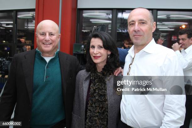 Ron Perelman, Katherine Oliver and Bob Beitcher attend PANAVISION NEW YORK, Cocktail Reception for New Facility in SOHO at Panavision on January 21,...