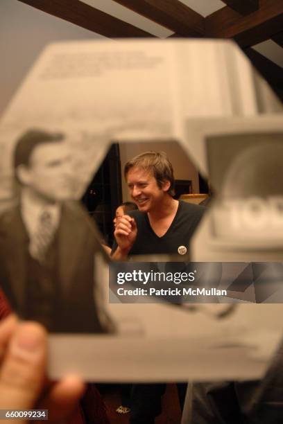 Doug Aitken attends ForYourArt with the Library Council, MOMA; celebrates Doug Aitken's Write-In Jerry Brown President at Chateau Marmont on January...