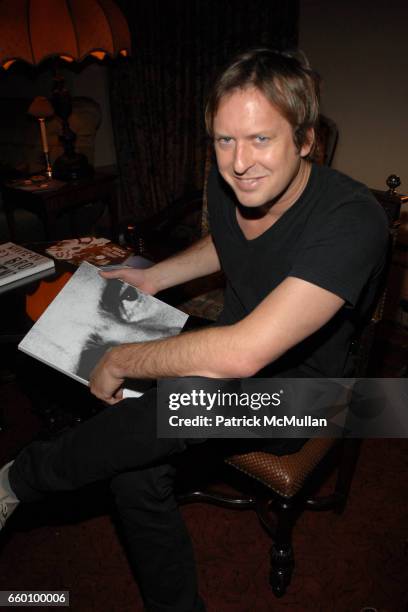 Doug Aitken attends ForYourArt with the Library Council, MOMA; celebrates Doug Aitken's Write-In Jerry Brown President at Chateau Marmont on January...