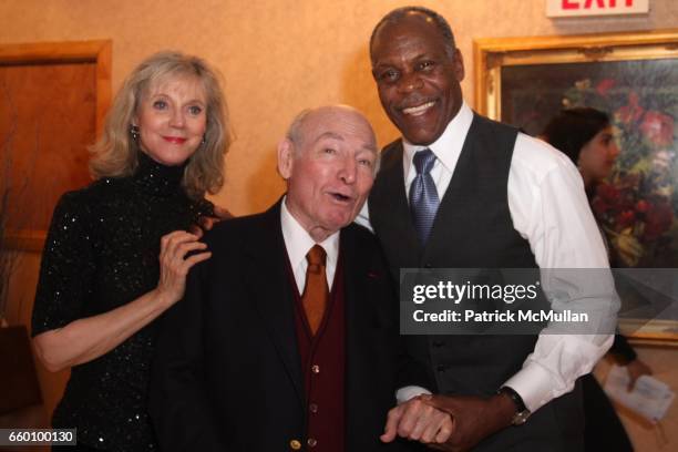 Blythe Danner, George Wein and Danny Glover attend LITTLE GREAT NIGHT IN HARLEM Hosted by RICHARD PARSONS and BLYTHE DANNER to Benefit the JAZZ...