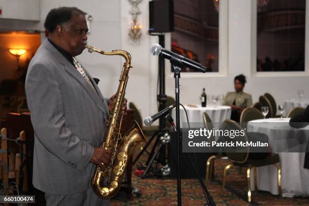 Houston Person attends LITTLE GREAT NIGHT IN HARLEM Hosted by RICHARD PARSONS and BLYTHE DANNER to Benefit the JAZZ FOUNDATION of AMERICA at Alhambra...