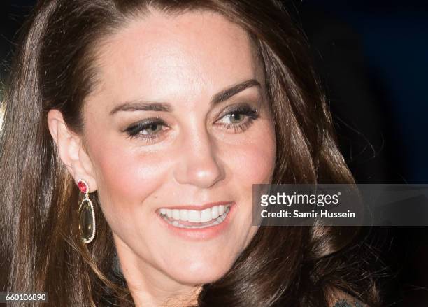 Catherine, Duchess of Cambridge attends The Portrait Gala 2017 at the National Portrait Gallery on March 28, 2017 in London, England.