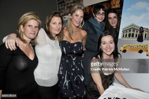 Oriana Varqas, Carla de la Mora, Bianca Pratt, Victoria Febrer, Mencia Figueroa and Domenica Cameron-Scorsese attend THE HISPANIC SOCIETY of AMERICA...