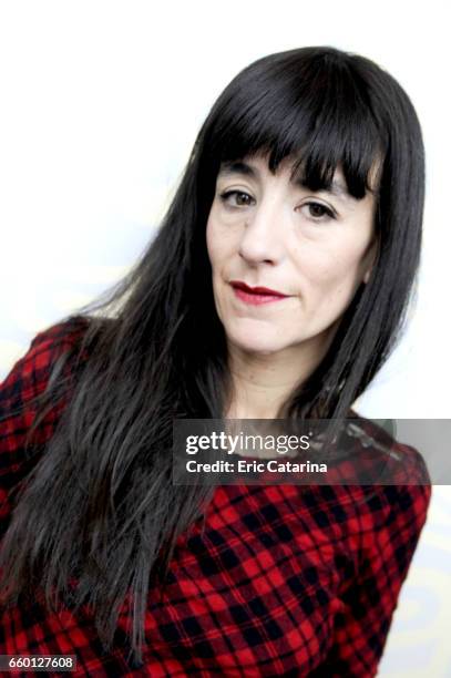 Actress Romane Bohringer is photographed for Self Assignment on February 17, 2011 in Berlin, Germany.