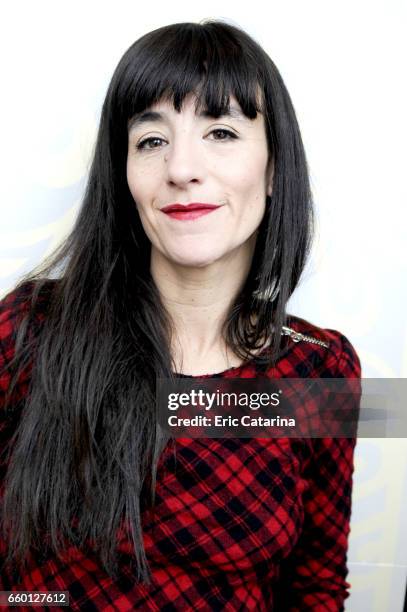 Actress Romane Bohringer is photographed for Self Assignment on February 17, 2011 in Berlin, Germany.