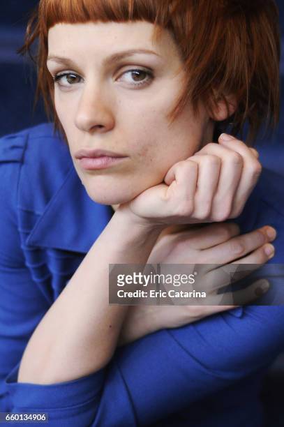 Actress Veerle Baetens is photographed for Self Assignment on February 17, 2011 in Berlin, Germany.