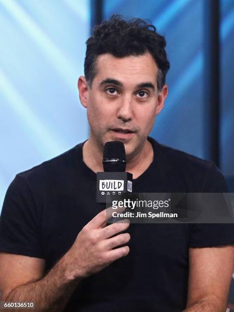 Singer/songwriter Joshua Radin attends the Build series to discuss "The Fall" at Build Studio on March 28, 2017 in New York City.