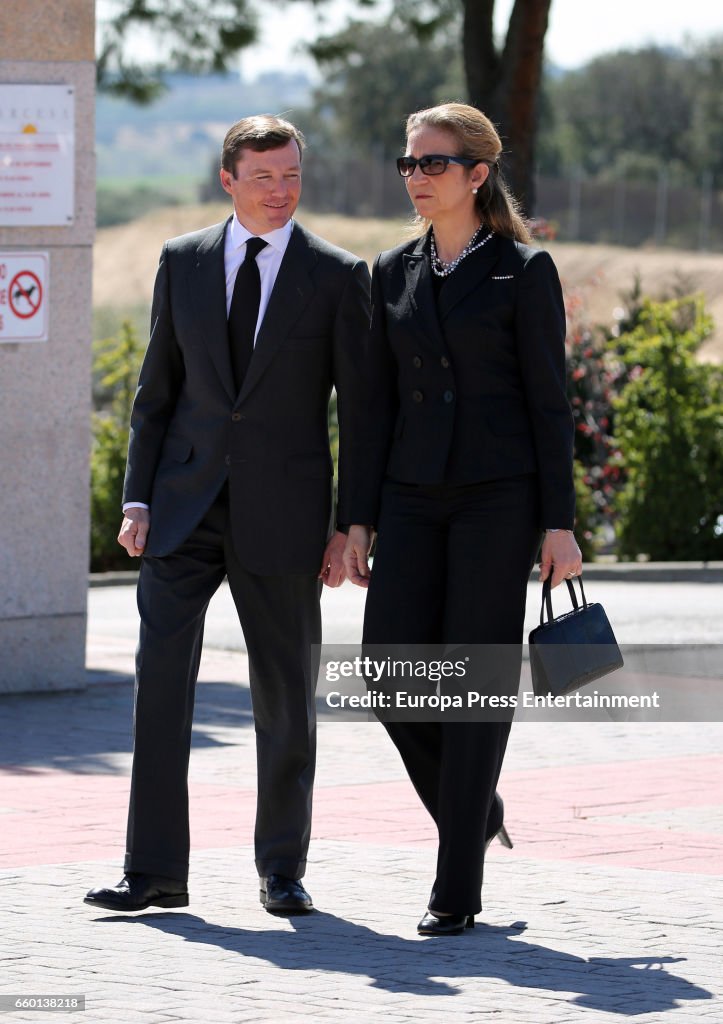 Alicia de Borbon Parma Funeral Chapel in Madrid