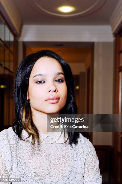 Actress Zoe Kravitz is photographed for Self Assignment on February 17, 2011 in Berlin, Germany.