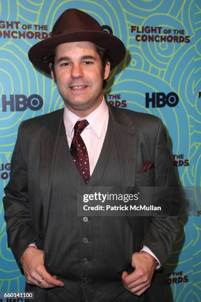 Paul F. Tompkins attends HBO Hosts a the 2nd Season Viewing Party of: FLIGHT OF THE CONCHORDS at Angel and Orensanz Foundation on January 26, 2009 in...