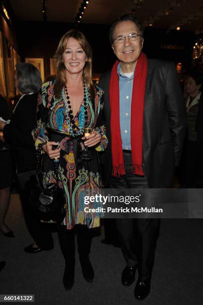 Kimberly DuRoss and Earle Mack attend 55th Annual WINTER ANTIQUES SHOW Opening Night Party to Benefit EAST SIDE HOUSE SETTLEMENT at Park Avenue...