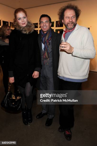Jessica Joffe, Andre Balazs and Mike Figgis attend MILK GALLERY and The Photographers' Gallery Presents Photography Project In New York: Photos by...