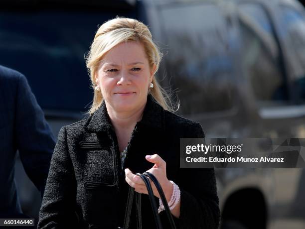 Bridget Anne Kelly, former deputy chief of staff to New Jersey Gov. Chris Christie, arrives at the Martin Luther King, Jr. Federal Courthouse on...