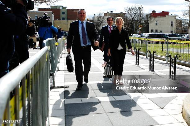 Bridget Anne Kelly, former deputy chief of staff to New Jersey Gov. Chris Christie, arrives at the Martin Luther King, Jr. Federal Courthouse on...