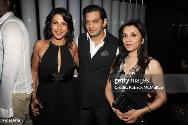 Pooja Bedi, Raghavendra Rathore and Lilette Dubey attend VIKRAM CHATWAL HOTELS Presents MAI MUMBAI with Fashion For Relief at LAKME FASHION WEEK -...