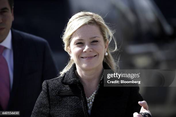 Bridget Anne Kelly, former deputy chief of staff for New Jersey Governor Chris Christie, arrives at federal court in Newark, New Jersey, U.S., on...