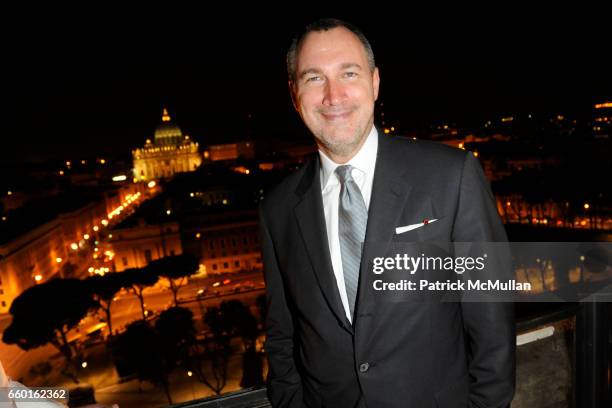 Edward Menicheschi attends BVLGARI 125th Anniversary Dinner Celebration - INSIDE at Castel Sant'Angelo on May 20, 2009 in Rome, Italy.
