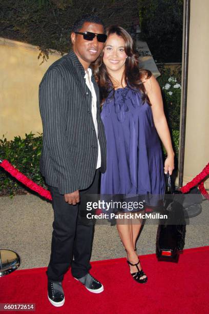 Kenneth "Babyface" Edmonds and Nicole Pantenburg attend 11th Annual DesignCare Event for The HollyRod Foundation at Private Residence on July 25,...