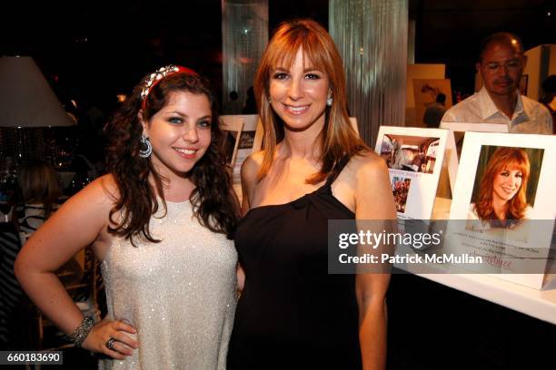 Ally Zarin and Jill Zarin attend RUSSELL SIMMONS Celebrates the 10th Anniversary of ART FOR LIFE at Private Residance on July 18, 2009 in East...