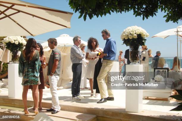 Atmosphere at FARAONE MENNELLA and BARBARA BALDIERI MARCH host a benefit for "March to the Top" in Malibu at Private Residence on July 5, 2009 in...