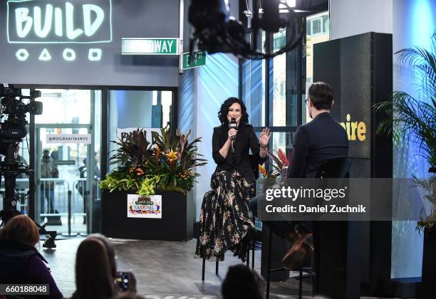 Rumer Willis attends the Build Series to discuss the show 'Empire' at Build Studio on March 29, 2017 in New York City.