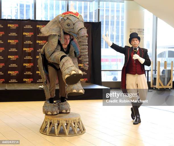 Puppet Ringmaster The Golden Age Of Circus Photocall Photos and Premium High Res Pictures ...