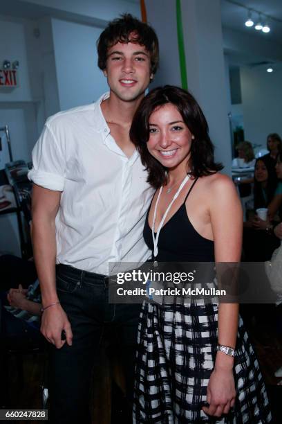 Ben Haverlack and Alex Tallo attend CONNECTIONS By LE BOOK, Day 1 at The Chelsea Art Museum on June 17, 2009 in New York City.