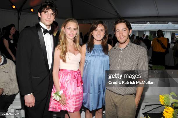 Spencer Biddle Millius, Hadley Nagel, Kick Kennedy and Tom Reilly attend SOLAR 1's Revelry By The River Honors MATTHEW MODINE, KICK KENNEDY & HSBC at...