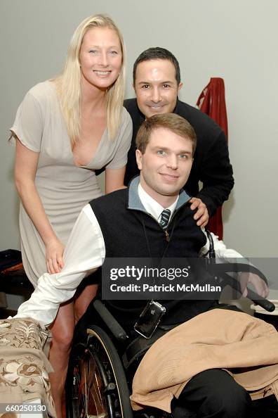 Maggie Rizer, Matin Maulawizada and Francesco Clark attend ORLANE ...