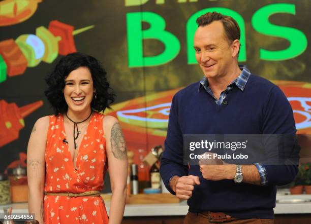 Rumer Willis is the guest on "The Chew," Wednesday, March 29, 2017. "The Chew" airs MONDAY - FRIDAY on the Walt Disney Television via Getty Images...