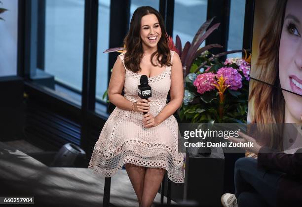 Lacey Chabert attends the Build Series to discuss her show 'Moonlight In Vermont' at Build Studio on March 29, 2017 in New York City.